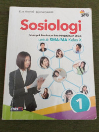 Image of Sosiologi Untuk SMA/MA Kelas X
